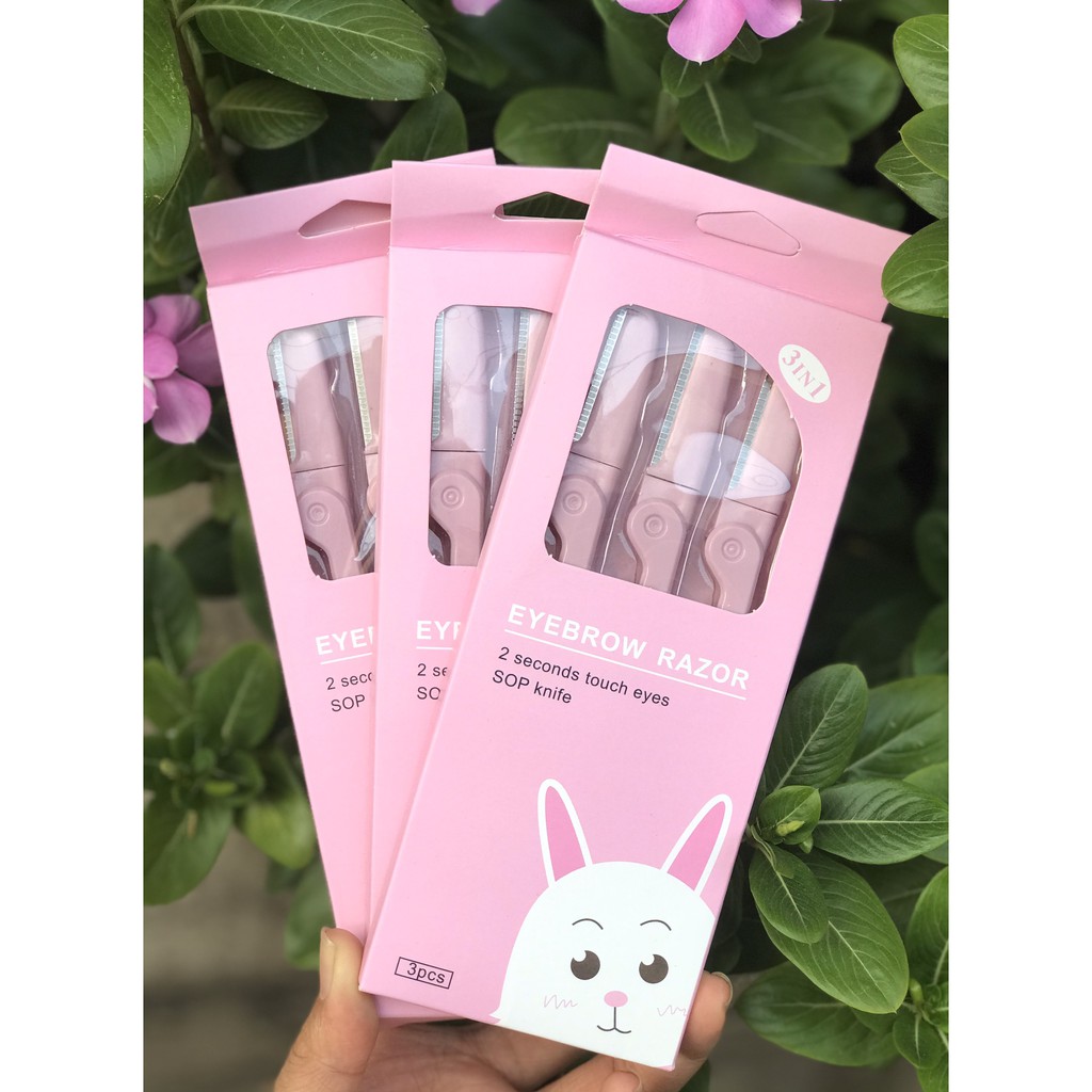 BỘ 3 DAO CẠO CHÂN MÀY