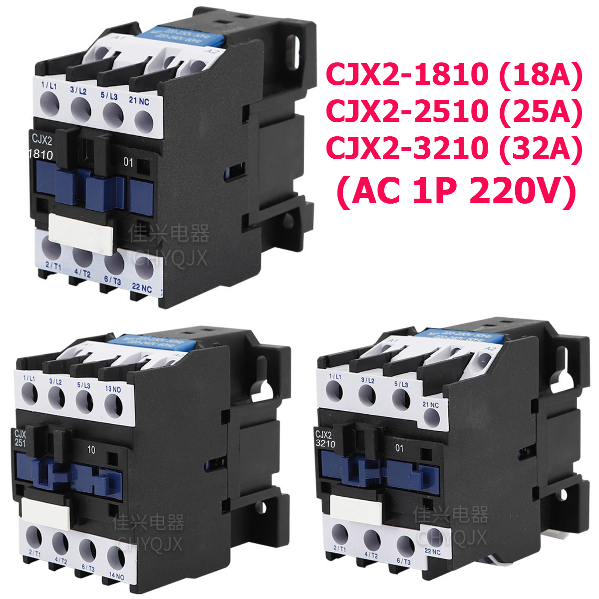 Khởi động từ contactor 18A 25A 32A 220V