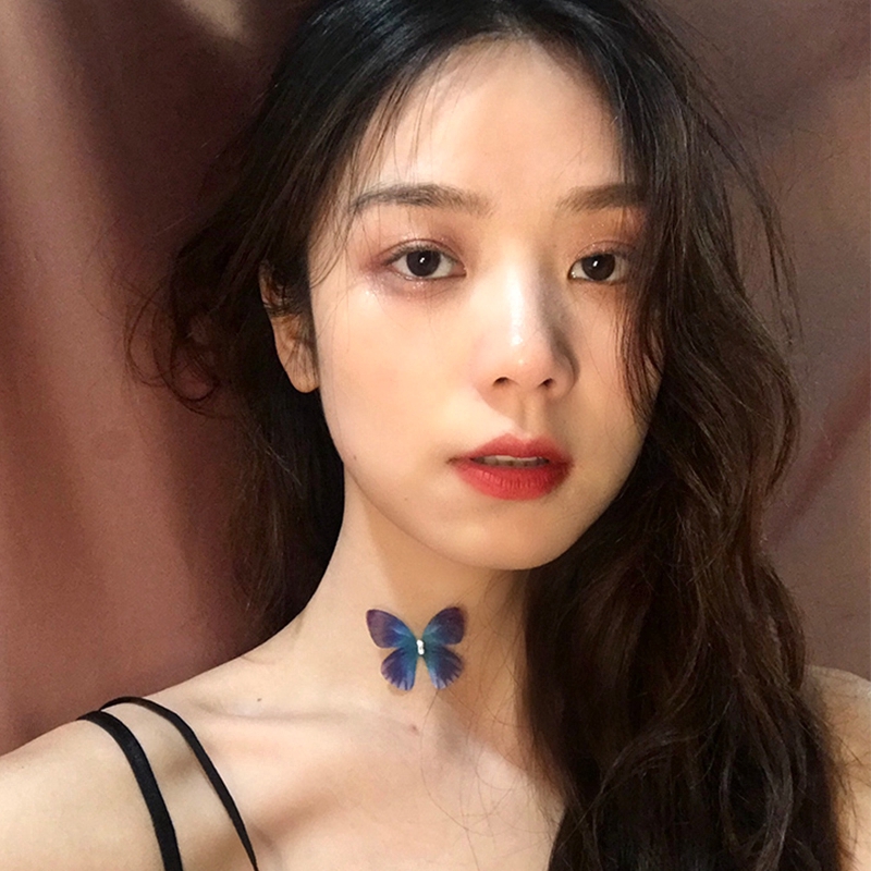 Vòng cổ choker hình bướm xinh xắn