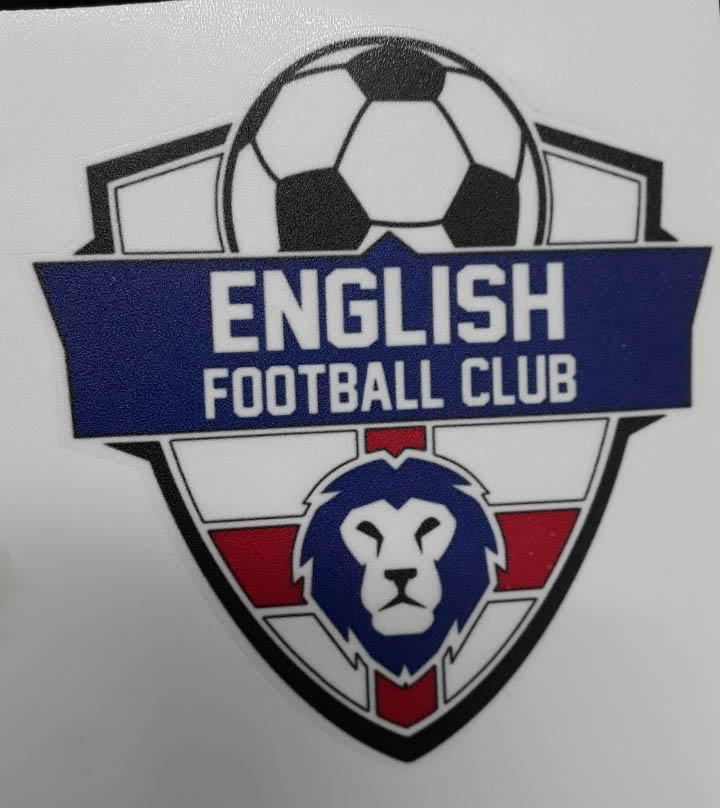 Sticker logo CLB bóng đá theo yêu cầu