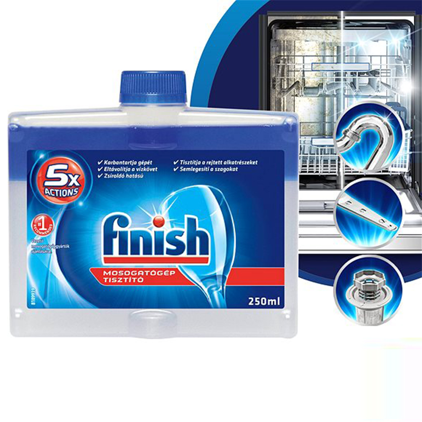 Vệ sinh máy rửa bát Finish