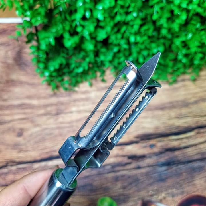Set 3 dao gọt vỏ innox