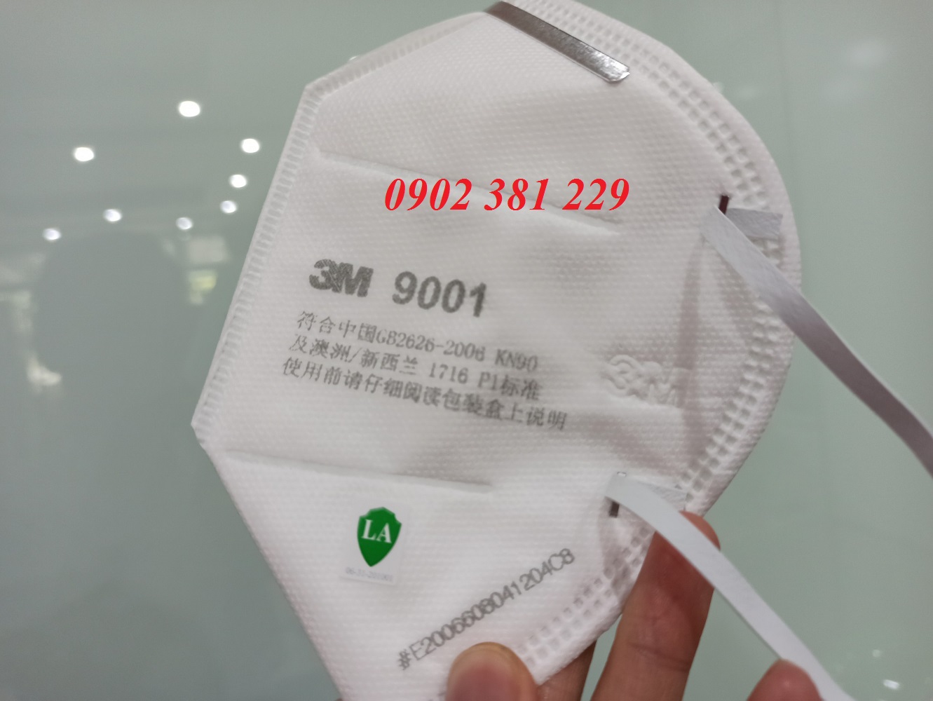 Khẩu trang 3M 9001 chống bụi, phòng độc (hộp 50 cái)