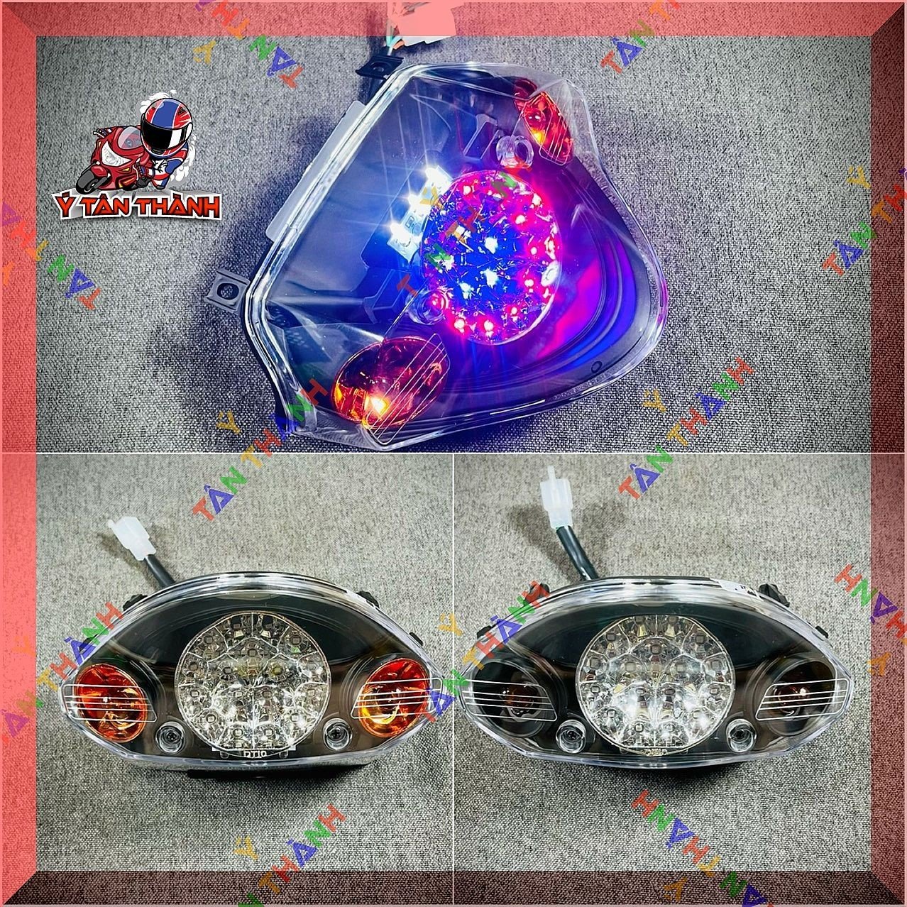 Đèn hậu Led cho sirius xăng cơ MS17
