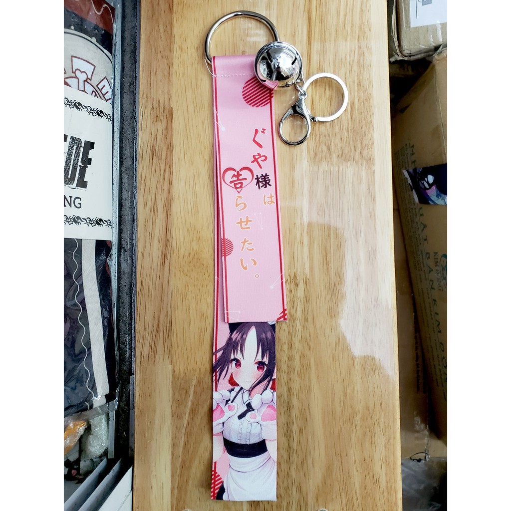 Móc khóa dây chuông Anime nhiều loại