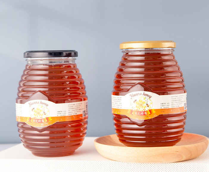 Hũ thủy tinh con ong nắp thiết 200ml | 350ml | 750ml , tùy chọn dung tích