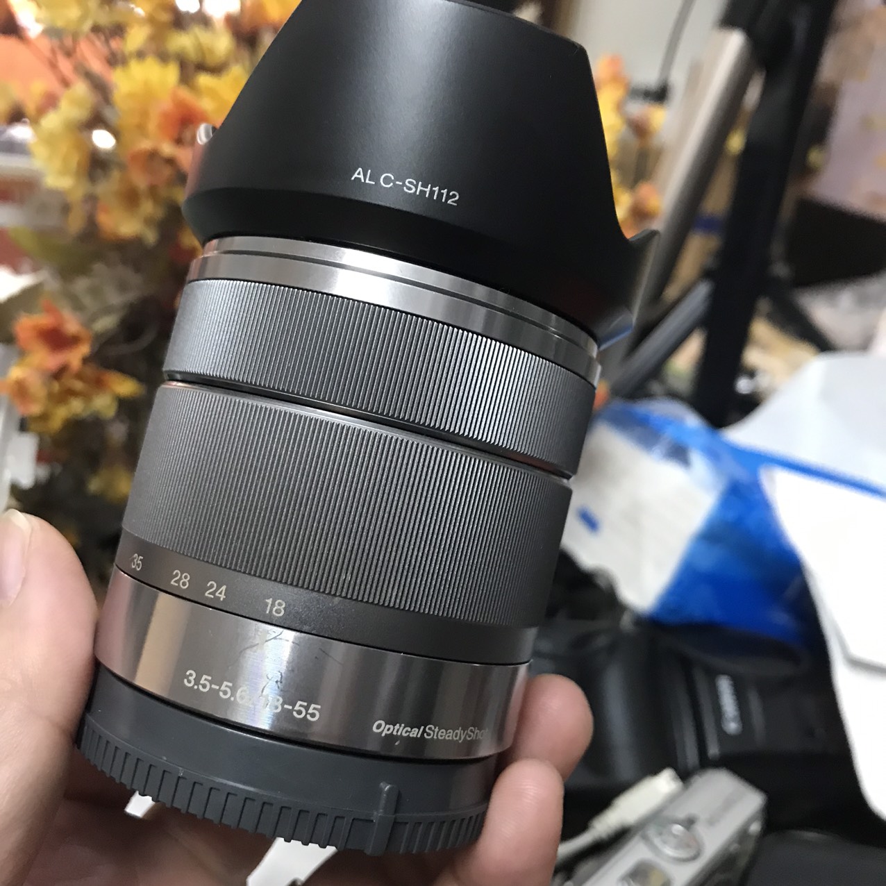 Máy ảnh sony nex 5n kèm ống kính sony 18-55