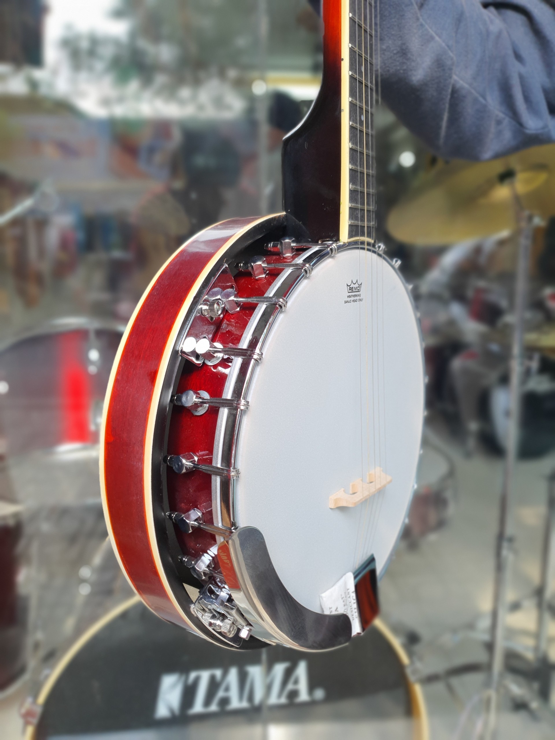Đàn Banjo nhập khẩu gỗ Mahogany