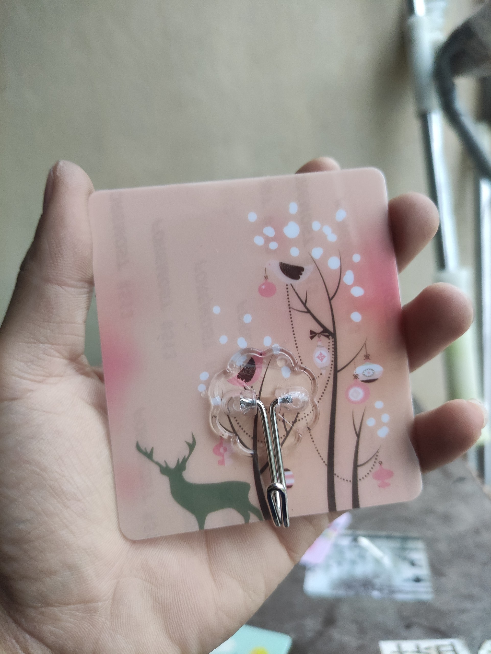 COMBO 20 móc dán tường chịu lực 3D siêu cute dán cực chắc