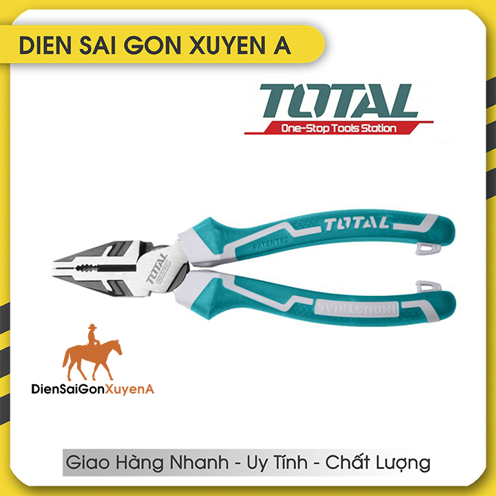 Kìm điện kềm răng 7 inch total tht210706 - điện sài gòn xuyên á