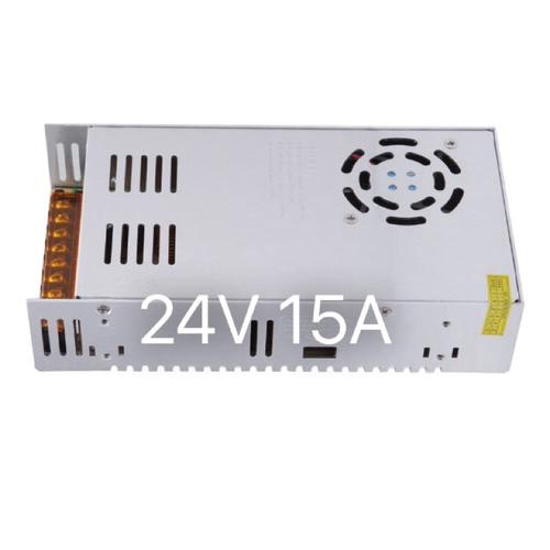 NGUỒN 24V 15A CÓ QUẠT LOẠI TỐT