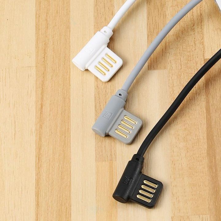 Cáp sạc Remax Rayden RC-075a cổng Type C (Đen)