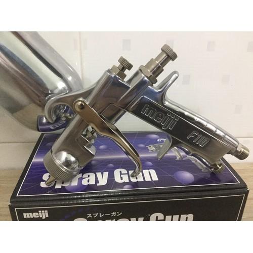 [ĐỪNG BỎ LỠ] Súng phun sơn nhật bản MEIJI F110-G13T chuyên phun phủ màu phủ bóng cho xe máy ô tô với độ mịn cao độ tơi cao và độ bền cao ổn định