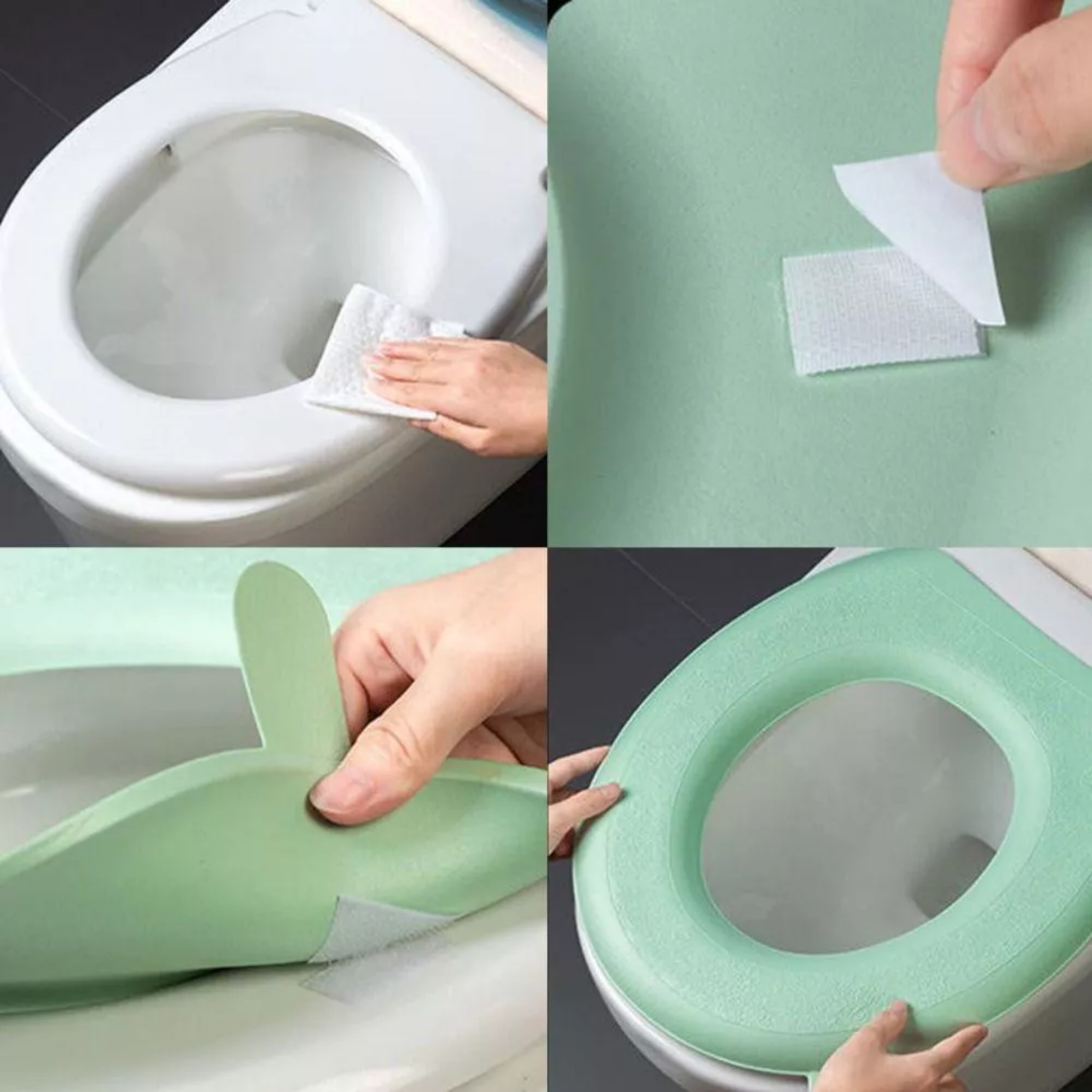 Miếng Lót Bệ Bồn Vệ Sinh Chống Thấm Nước Tiện Lợi, Dễ Dàng Vệ Sinh