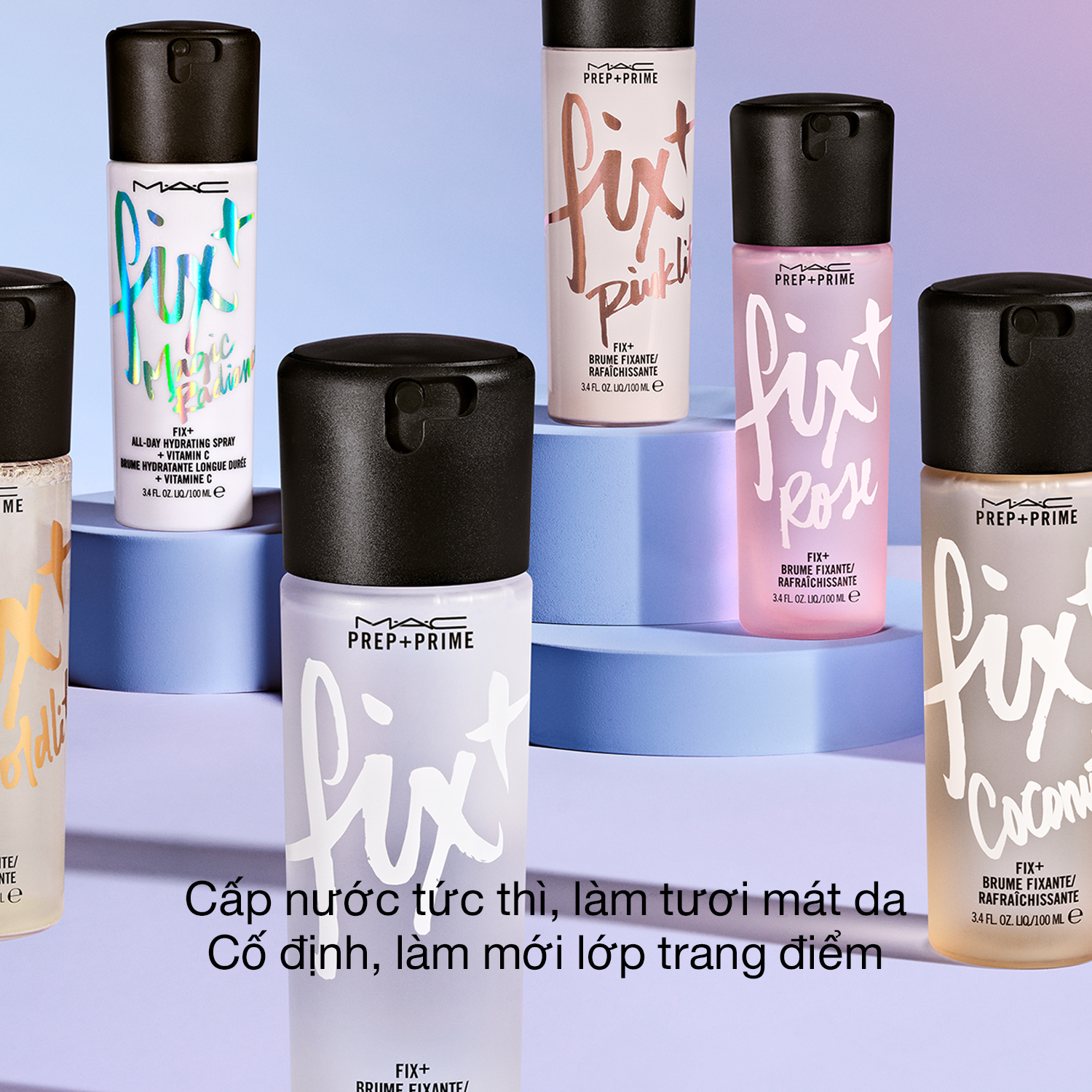 MAC Fix+ Multitasking Setting Spray | Alcohol-Free, Makeup Spray |30ml, 100ml