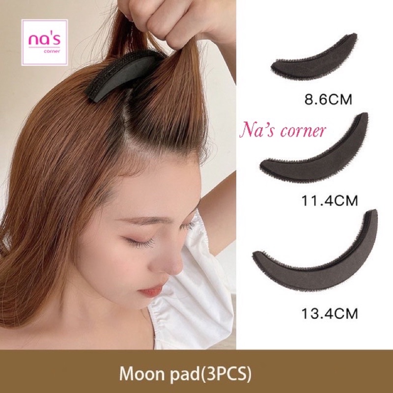 Set 2 Dụng cụ độn phồng mái phồng tóc độn tóc dày