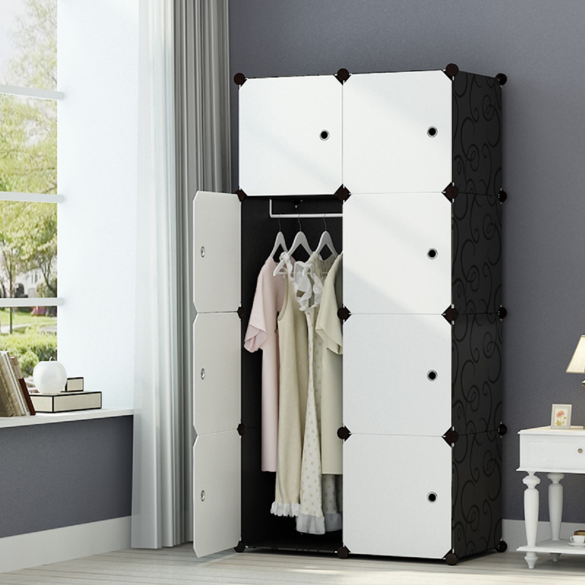 [HCM]TỦ LẮP GHÉP 8 NGĂN