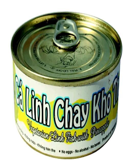 Cá linh kho thơm chay âu lạc 150g
