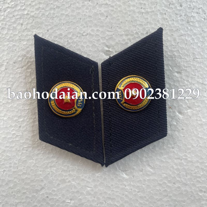 Ve áo, quân hàm bảo vệ có sao (1 cặp)