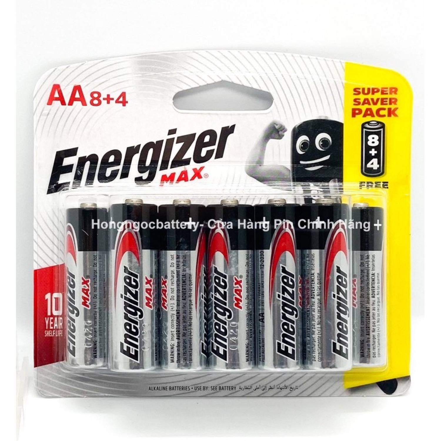 Pin aa , aaa - pin energizer 1,5v siêu bền - hàng chính hãng