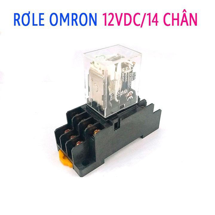 Rơ Le Omron 12V-5A 14 Chân