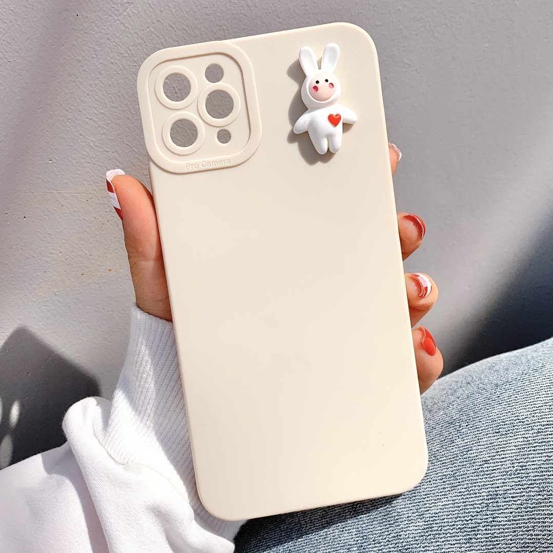 Ốp Lưng Basic Camera Nổi - Mẫu Rabbit Nổi