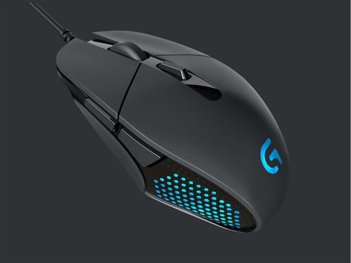 Chuột máy tính Logitech G302 USB Black led chuyên game ( hàng công ty )