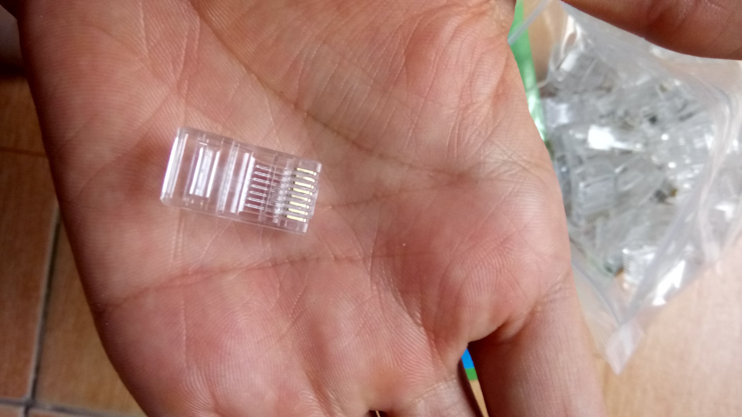 Kìm bấm mạng bosi vàng đen chính hãng