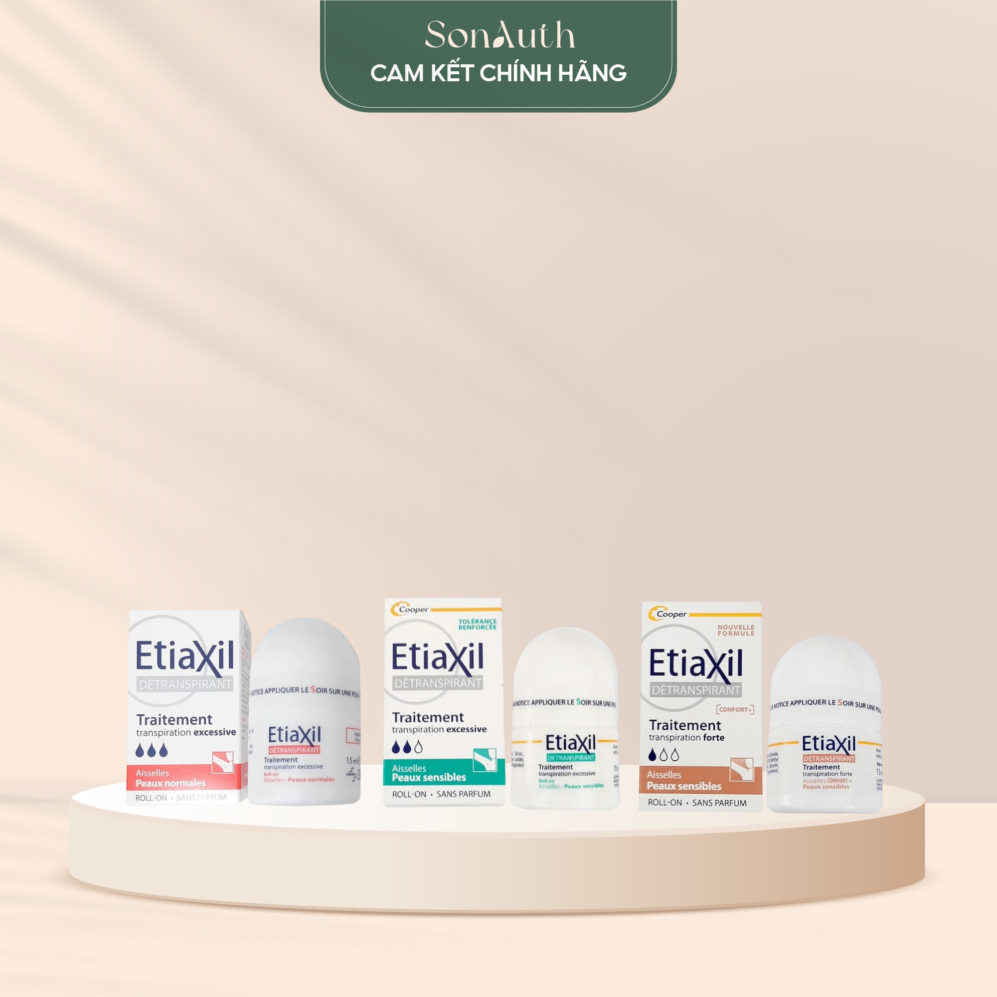 Lăn khử mùi Etiaxil 15ml