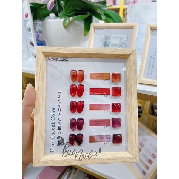 SET SƠN THẠCH 5 CHAI VENDENNI (CÓ TẶNG KÈM BẢNG GỖ)
