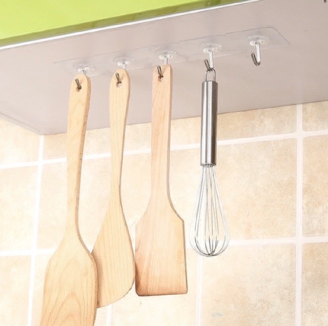 Móc dán tường siêu dính, chịu lực siêu tốt (10 cái)