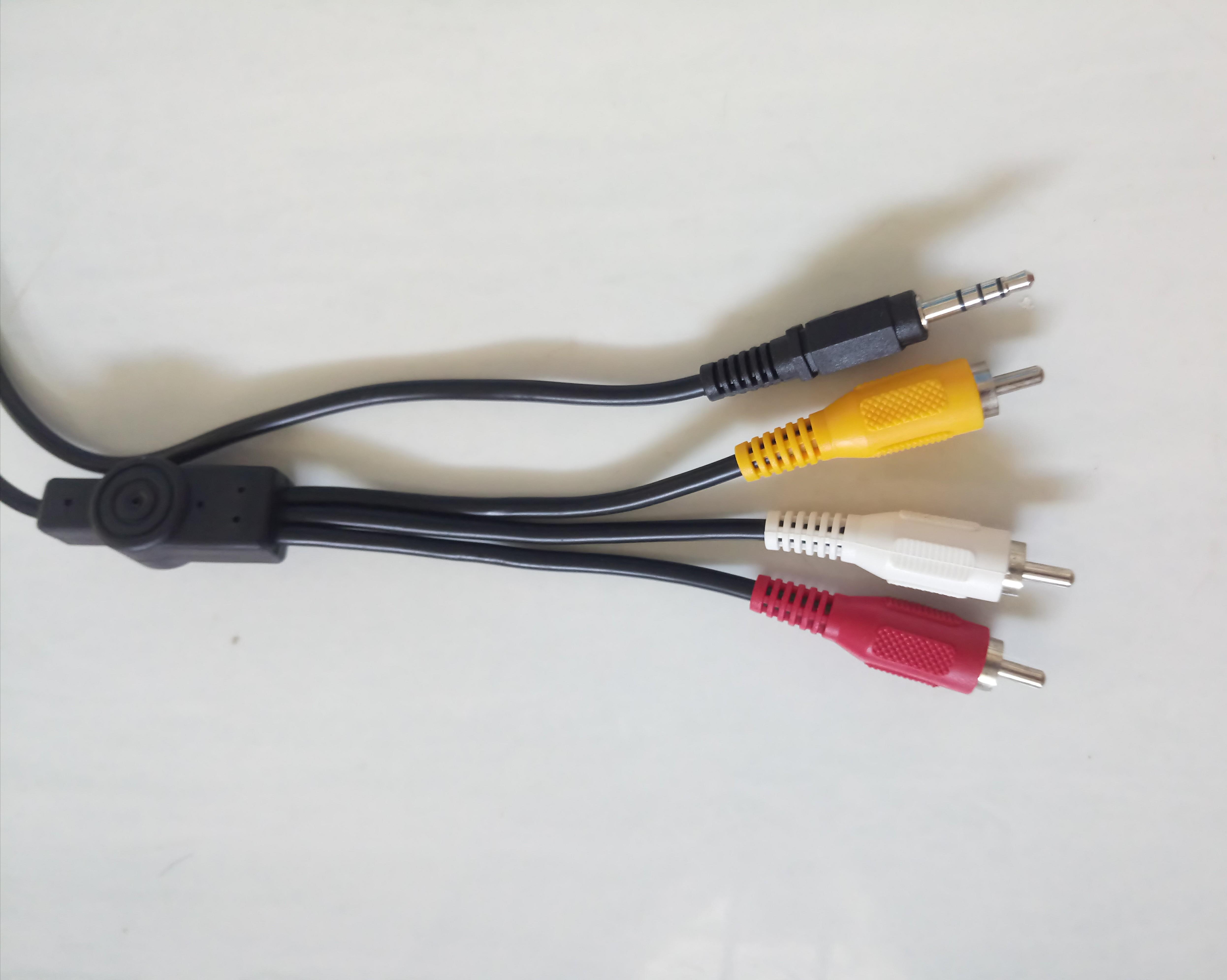Cáp 3.5 ra 3 Đầu Hoa Sen Dài 1m2