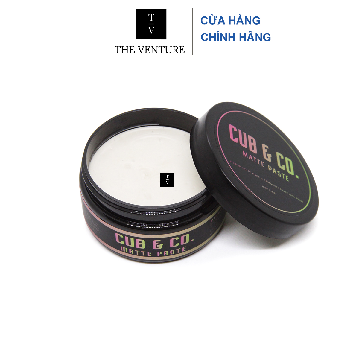 Sáp Vuốt Tóc Nam Cub & Co Matte Paste Chính Hãng - 100 Gram