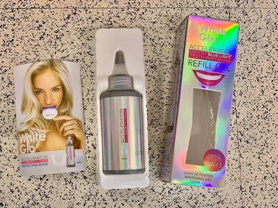 Gel trắng răng White glo