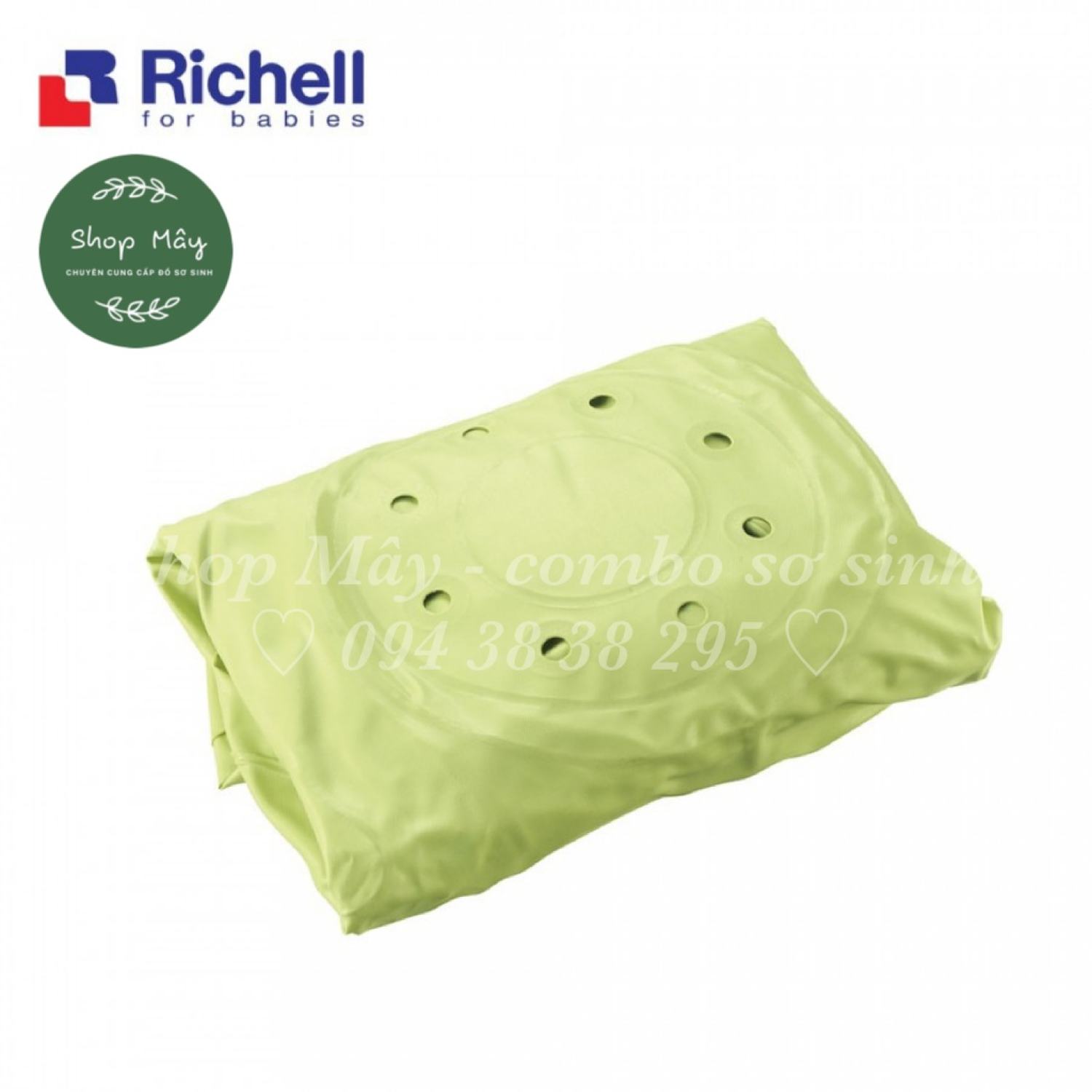 [CHÍNH HÃNG] Ghế hơi tập ngồi Richell cho bé