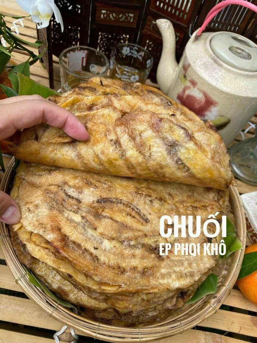 (FREESHIP) 1kg chuối xiêm ( chuối sứ) phơi khô Bến Tre