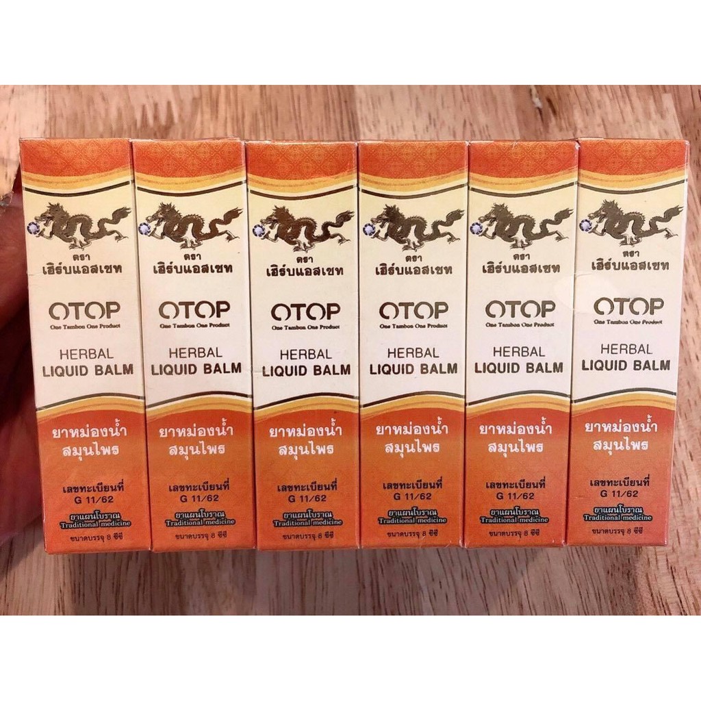 [HCM]Dầu lăn Thảo Dược 26 vị Otop 8cc ( Thái sỉ lẻ )