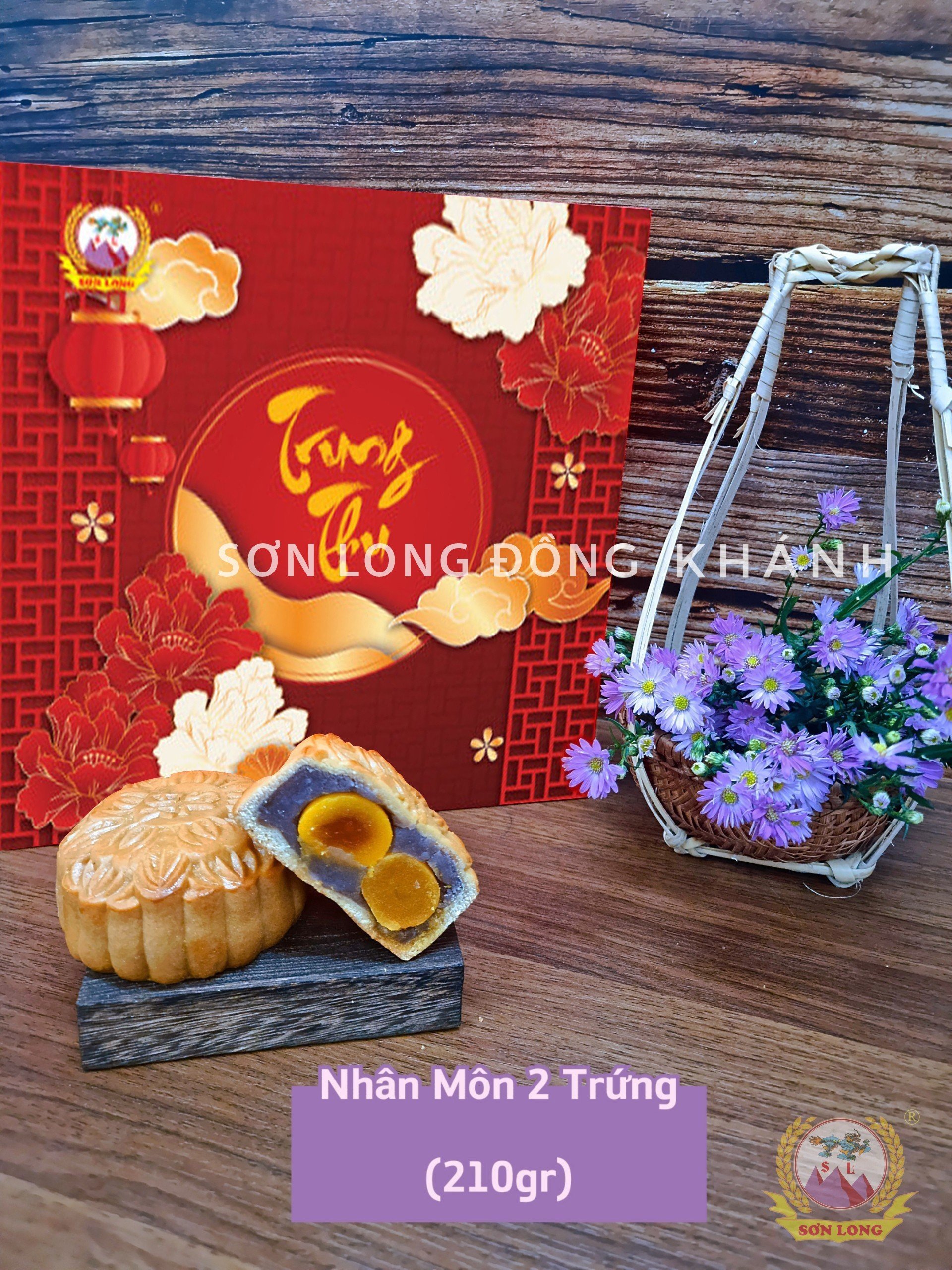 [ANVATVUMAP NHÀ LÀM 100%] Nhân Môn 2 Trứng ( 210gr)