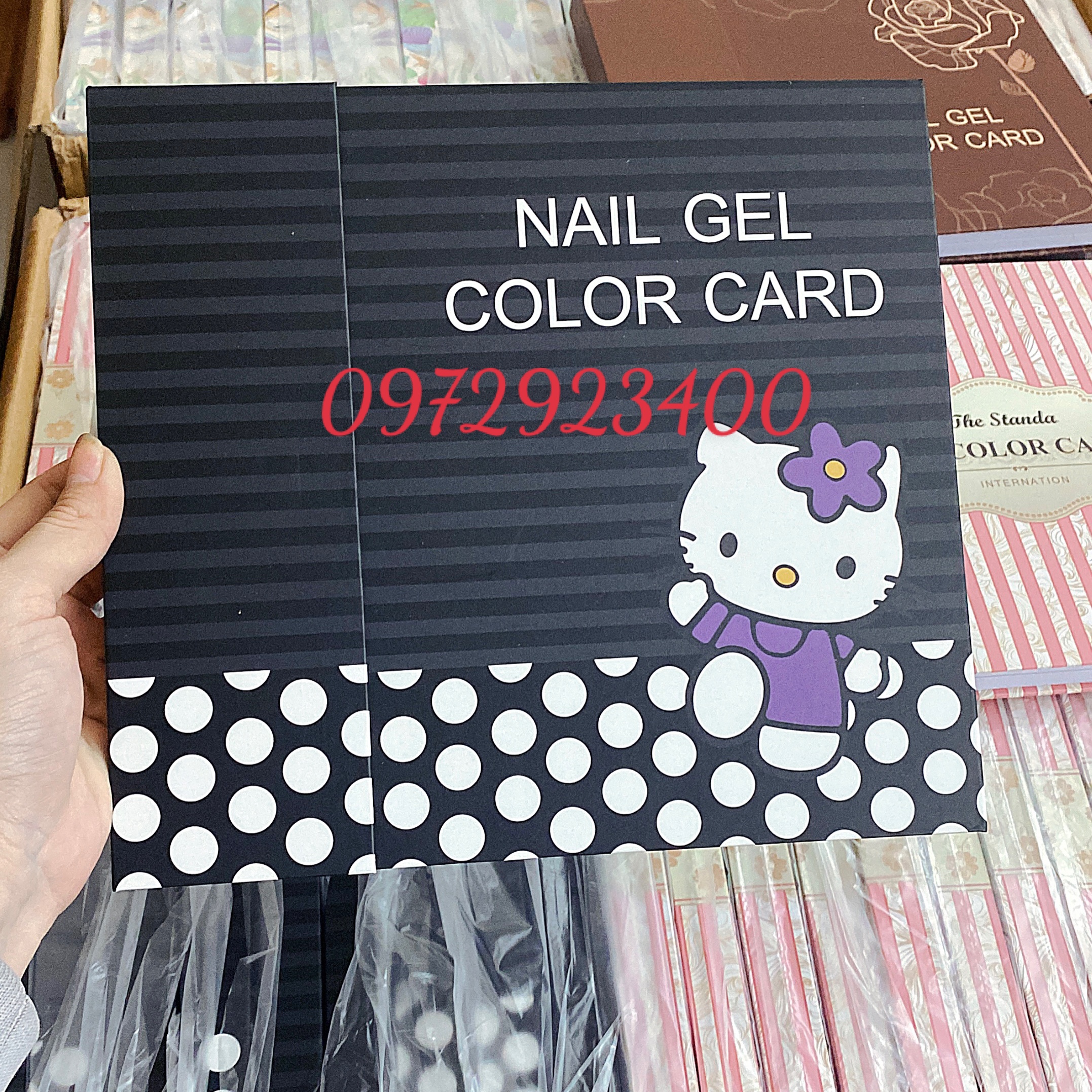 Sổ Mẫu Trưng Móng ,Làm Bảng Màum- Mini Nails
