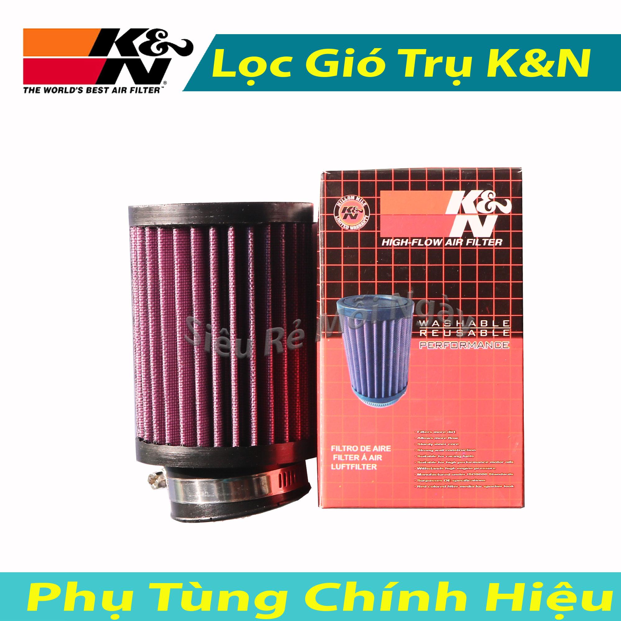 [HCM]Lọc Gió Trụ K&N RU 1280 Copy Supper
