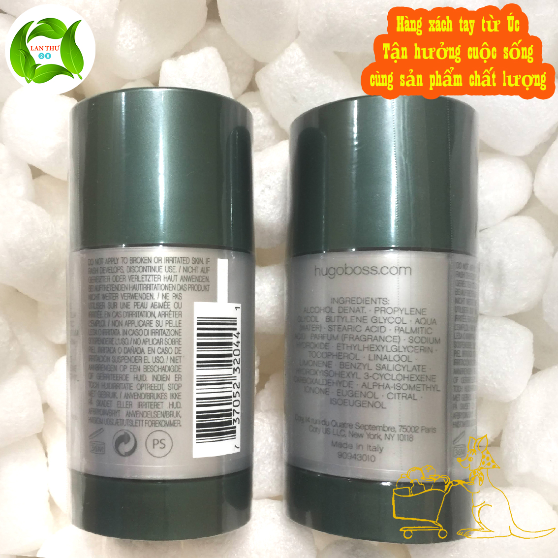 Lăn khử mùi nước hoa Hugo Boss Man 70g