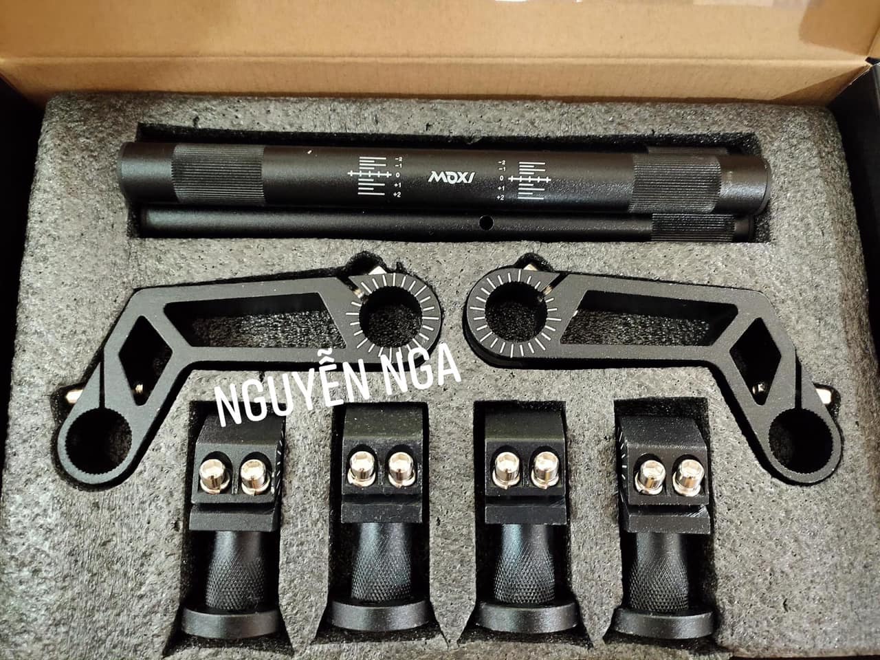 Ghi đông 5 Moxi khúc nhôm CNC