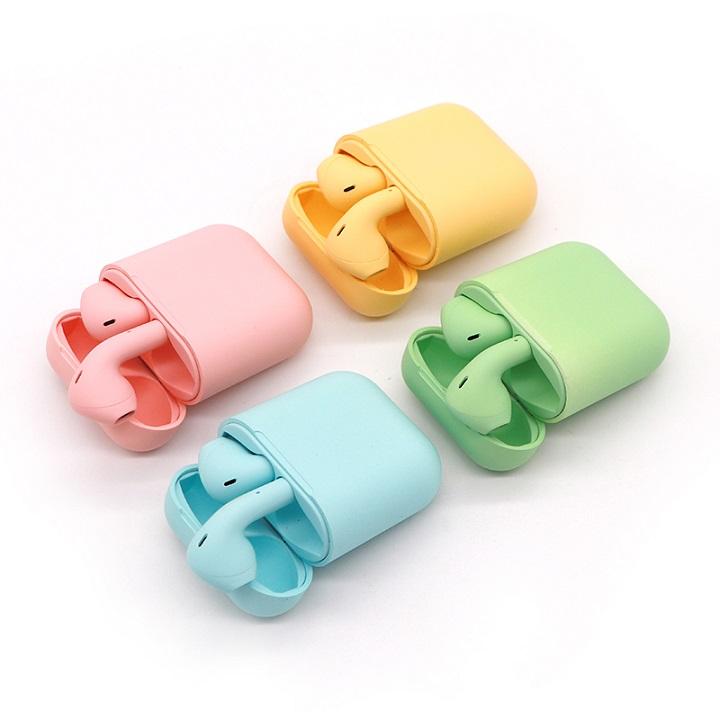 Tai nghe Bluetooth không dây cảm ứng 2 tai nghe inpods i12s đẳng cấp