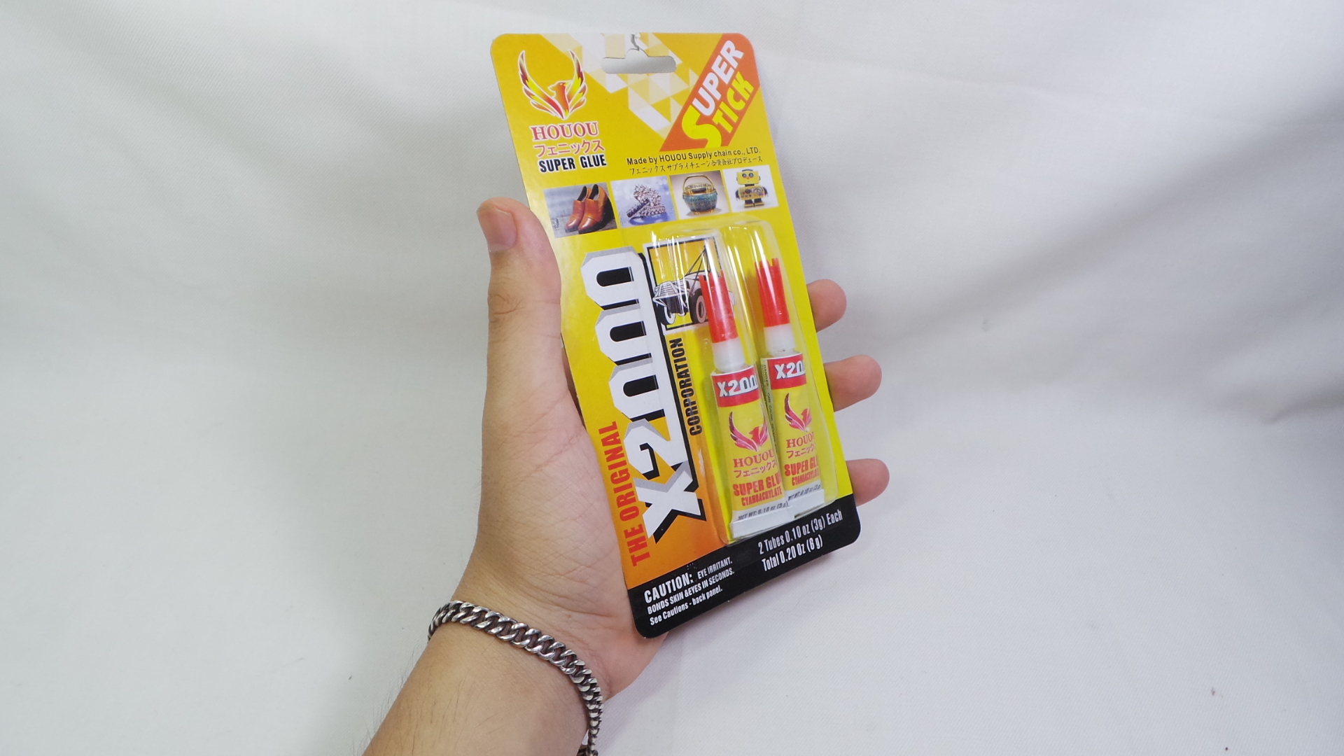 Keo dán đa năng X2000 (Super glue Cyanoacrylate) dạng tuýp