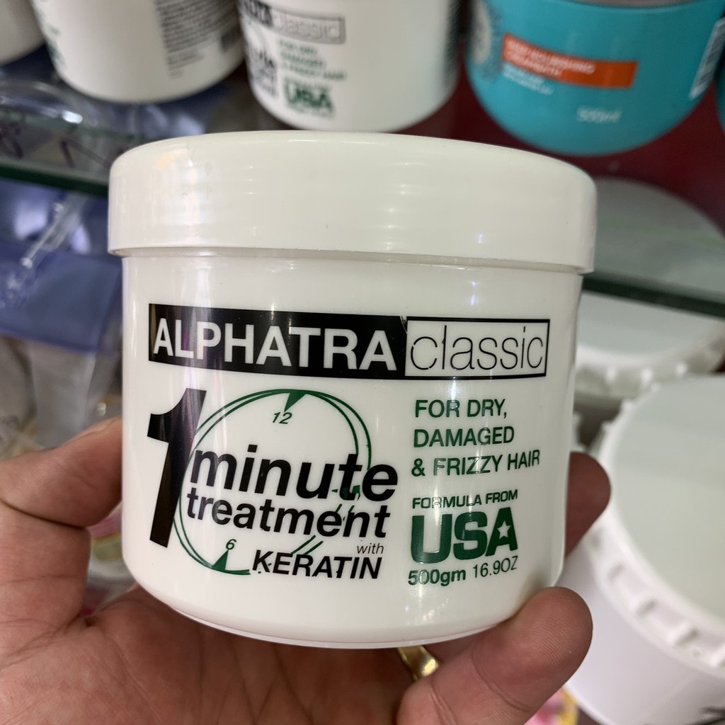 Kem ủ 1 phút One Minute Treatment Alphatra ( Usa) 500ml ( New 2026 )