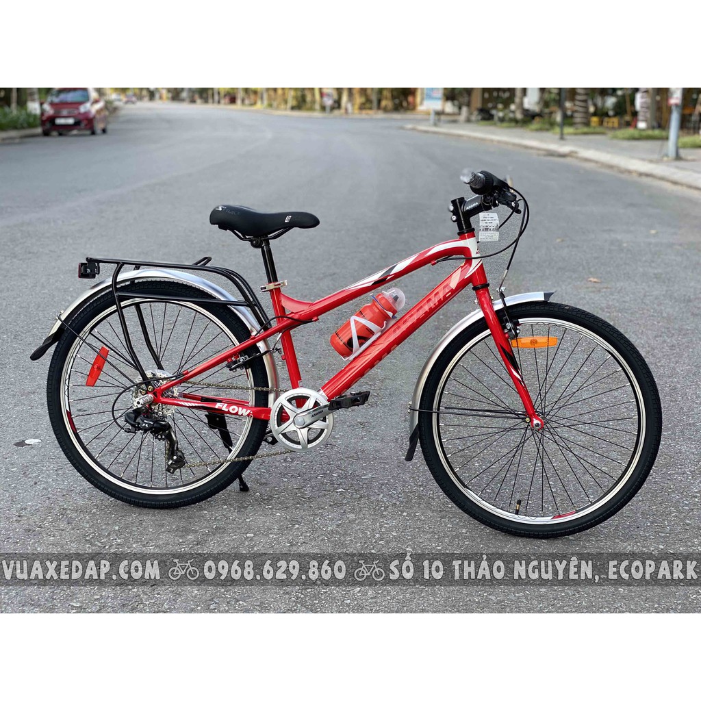 [Trả góp 0%] Xe đạp trẻ em Asama Flow 6 - 24 INCH (TRK-FL2401)