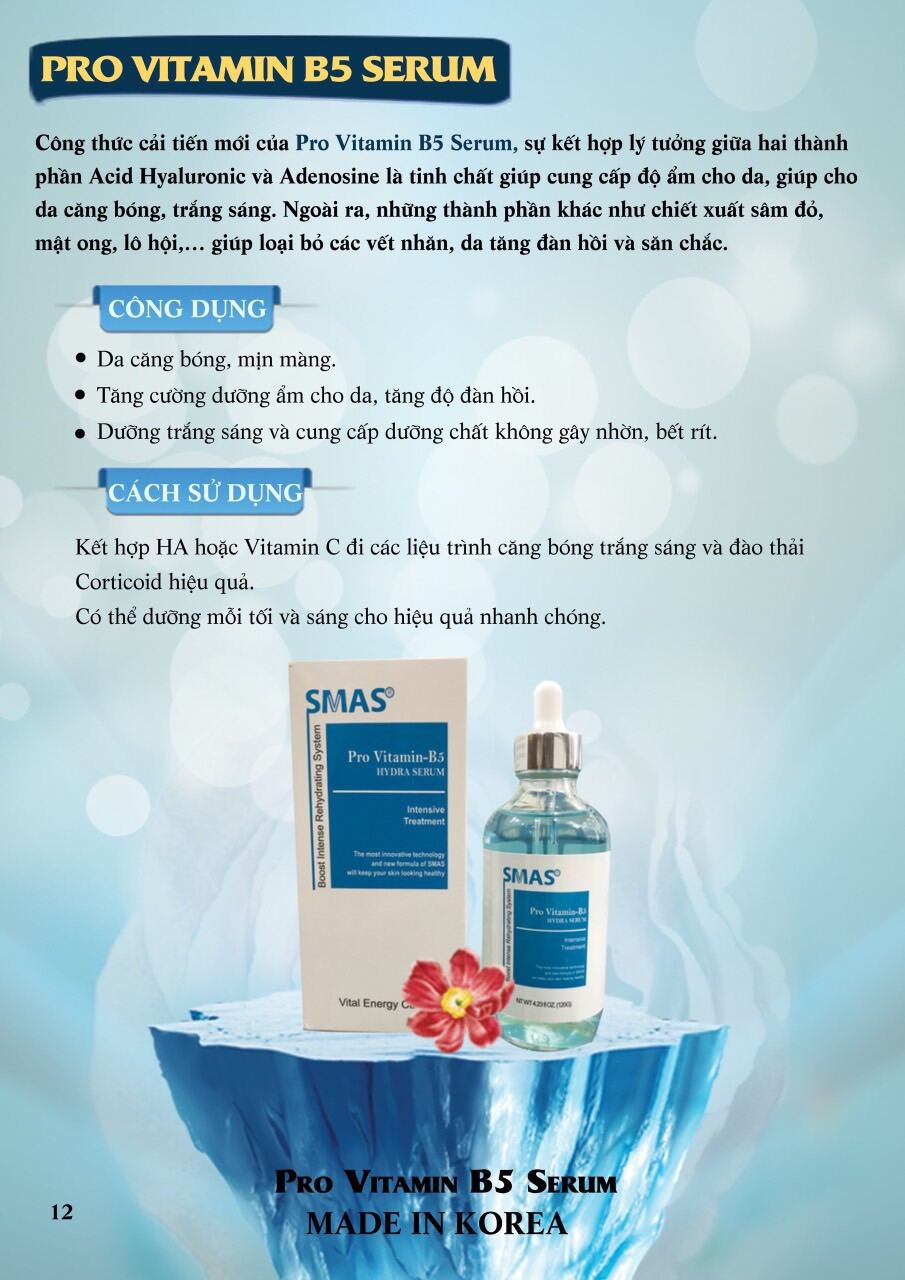 [FreeshipMAX] Serum Pro Vitamin B5 SMAS dưỡng ẩm, phục hồi