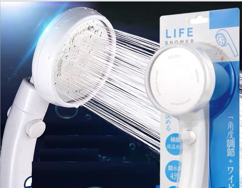 Bát sen tắm tăng áp (nhựa chịu nhiệt) xoay 360 độ (bán riêng Bát sen và Dây sen Inox)