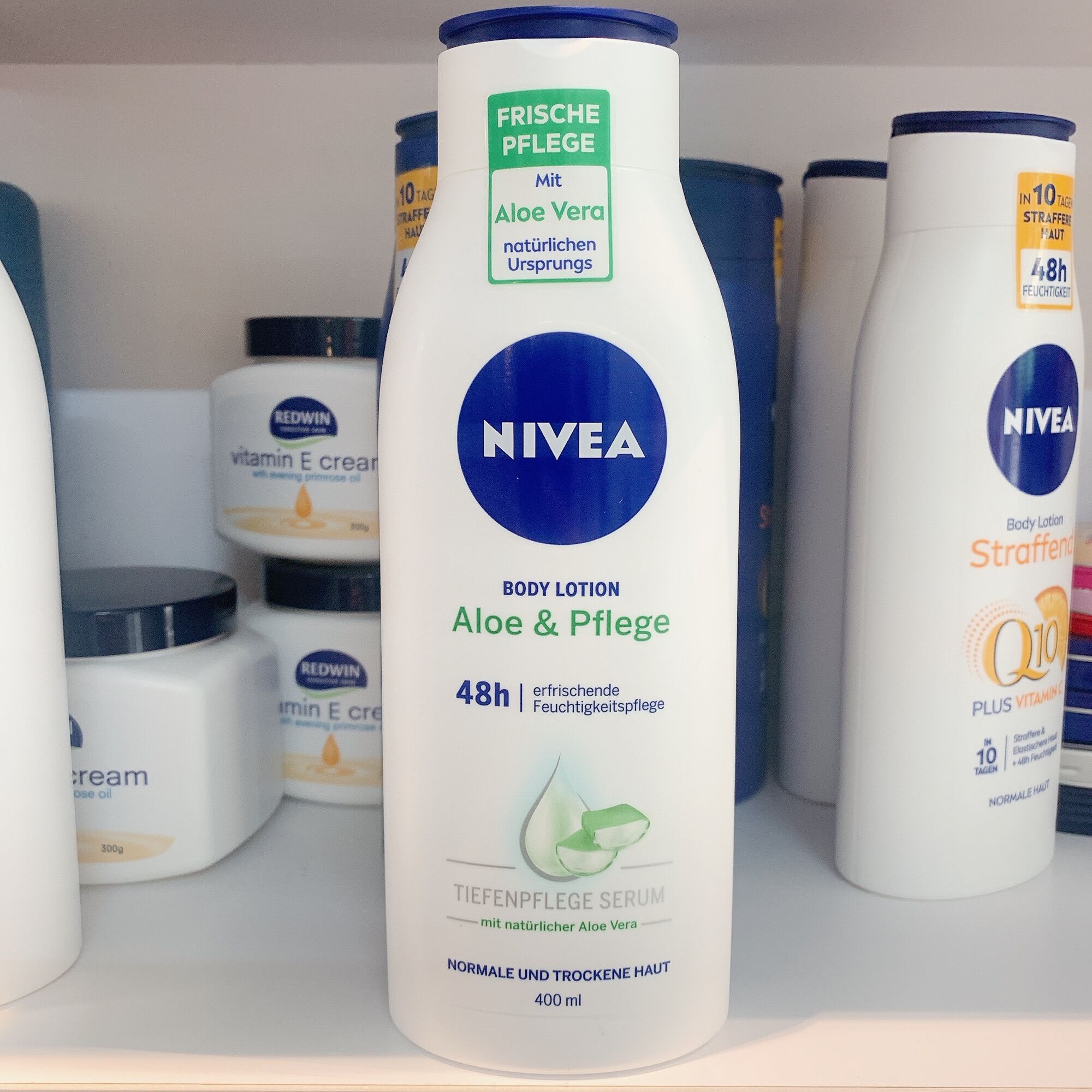 Dưỡng thể nivea repair care 72h, nivea aloe pflege - 400ml - hàng nội địa đức