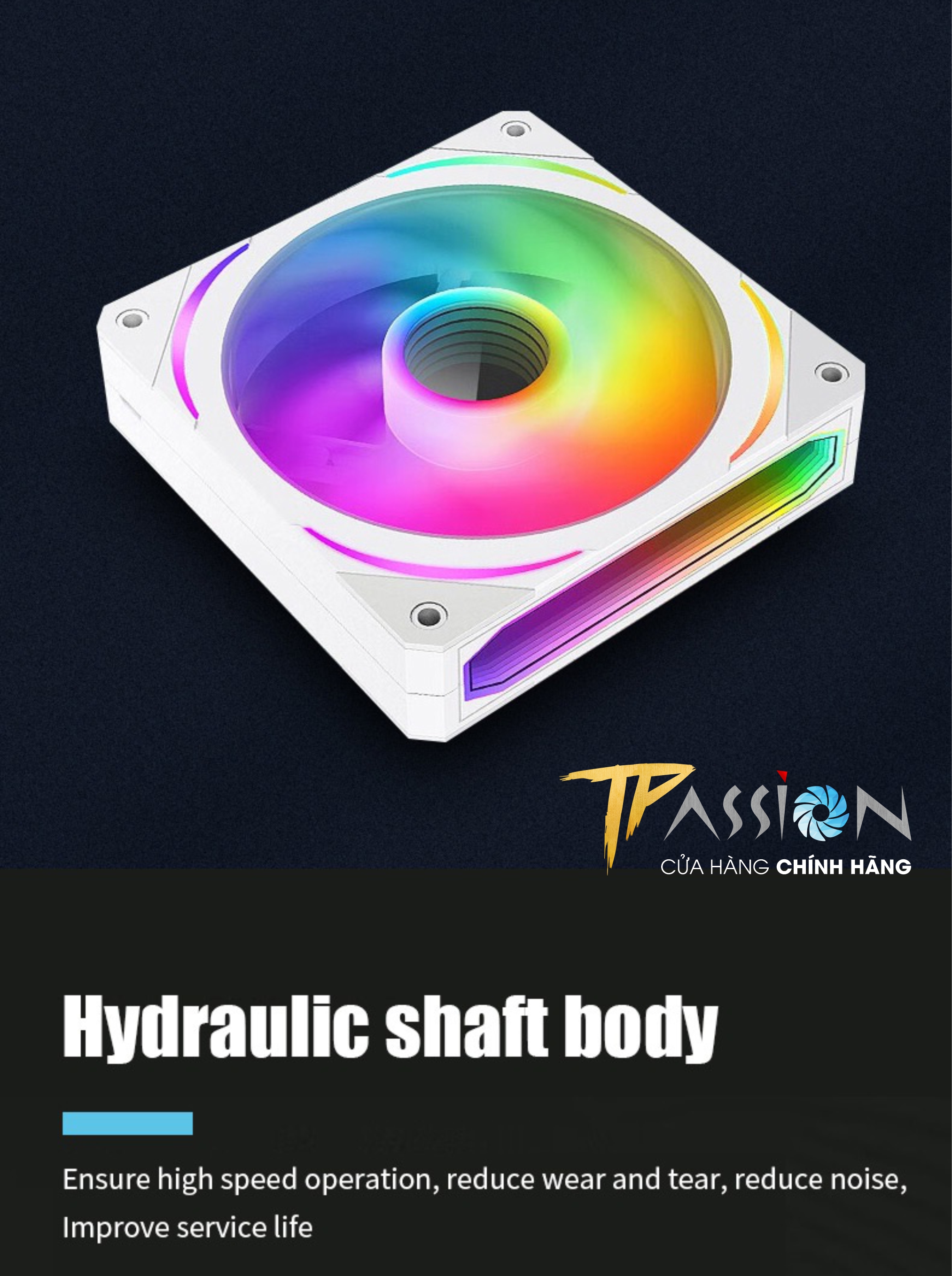 Ventilateur PC Jungle Leopard Prism4 - 120 Mm - ARGB - PWM - Miroir Infini - Pour Boitier Gaming